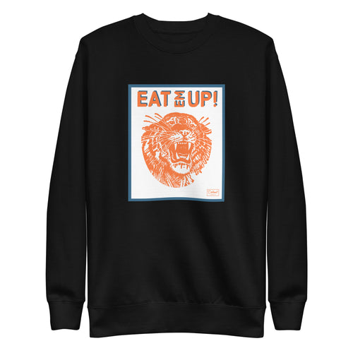 EAT EM UP TIGER - Unisex Premium Sweatshirt