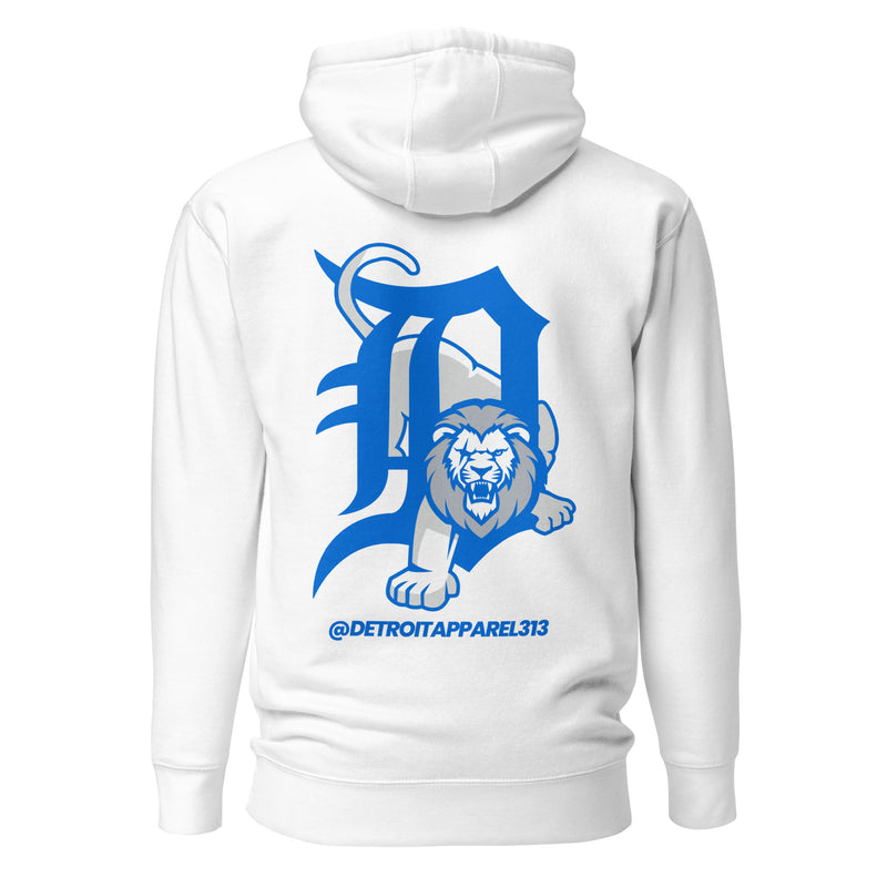 Lion's in the D (Double-Sided) - Premium Unisex Hoodie