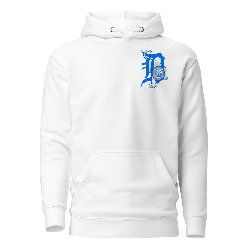 Lion's in the D (Double-Sided) - Premium Unisex Hoodie