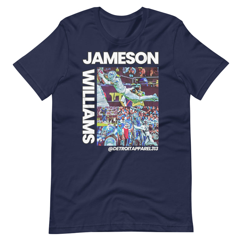 Detroit Lions Jameson Williams - Premium Unisex T-Shirt