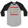 Unisex RUN DET -  3/4 Sleeve T-Shirt