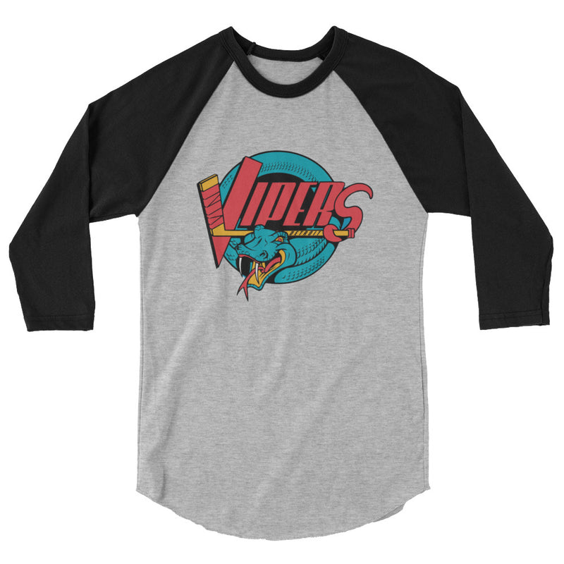 Detroit Vipers - 3/4 Sleeve T-Shirt