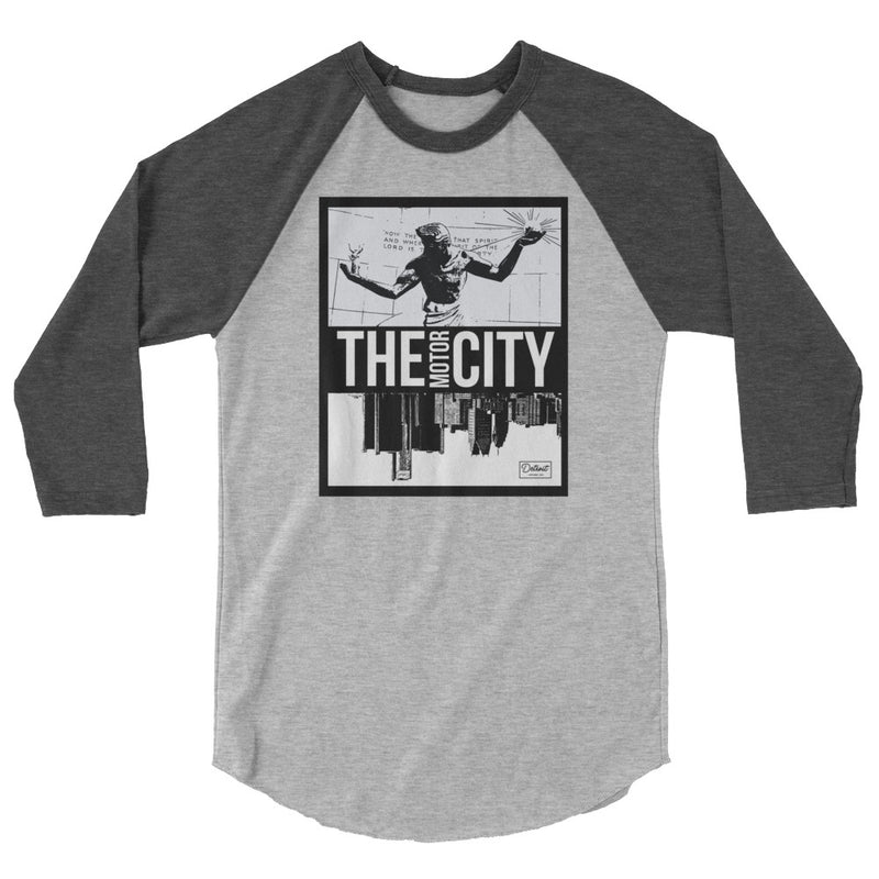 Unisex The Motor City - 3/4 Sleeve T-Shirt