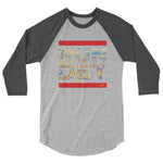 Unisex RUN DET -  3/4 Sleeve T-Shirt