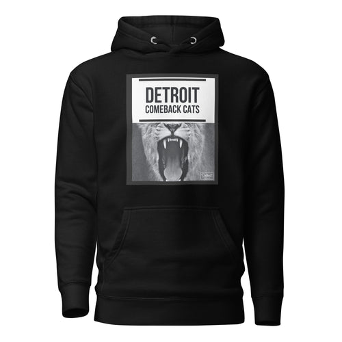 Detroit Comeback Cats - Unisex Premium Hoodie