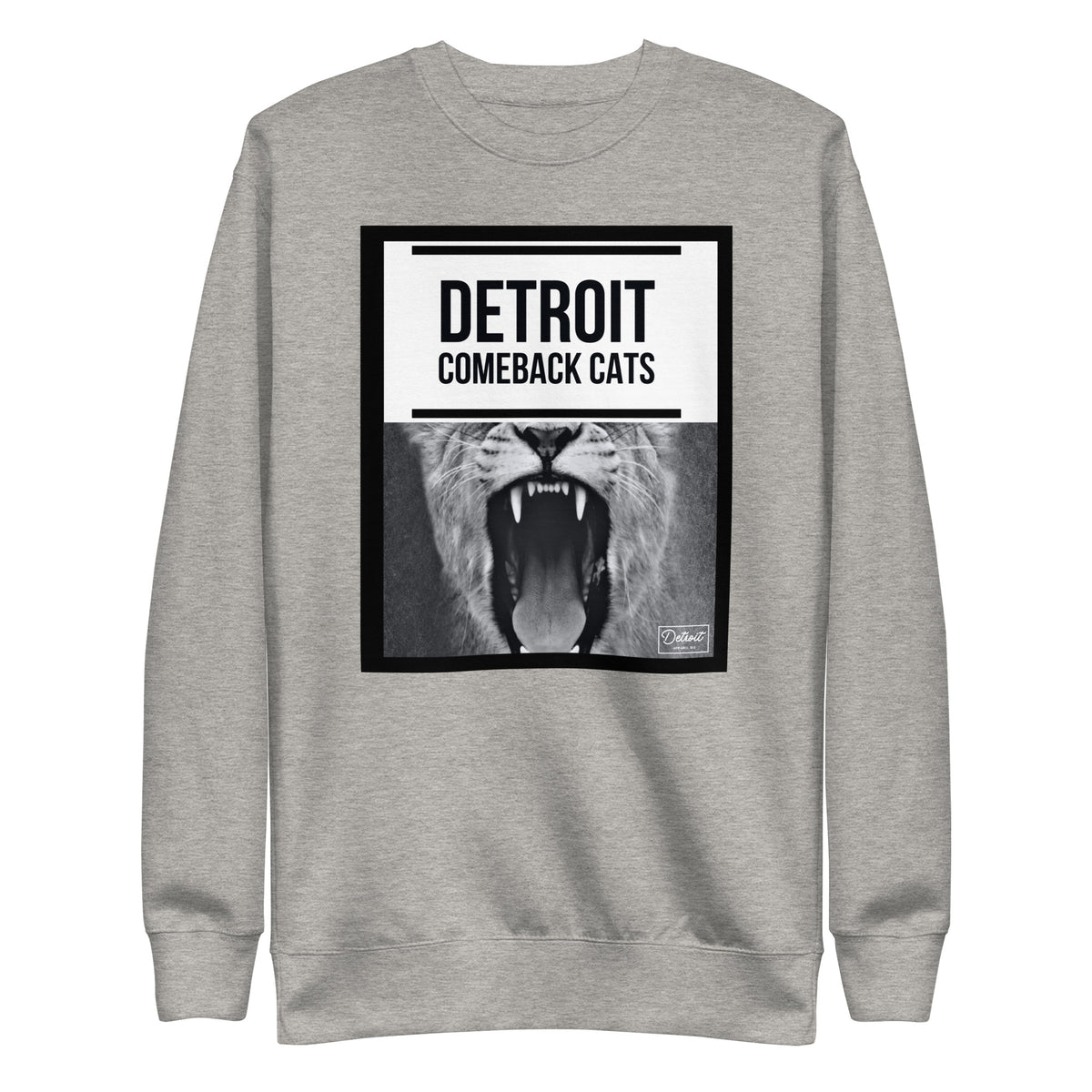 Detroit Comeback Cats Unisex Premium Sweatshirt