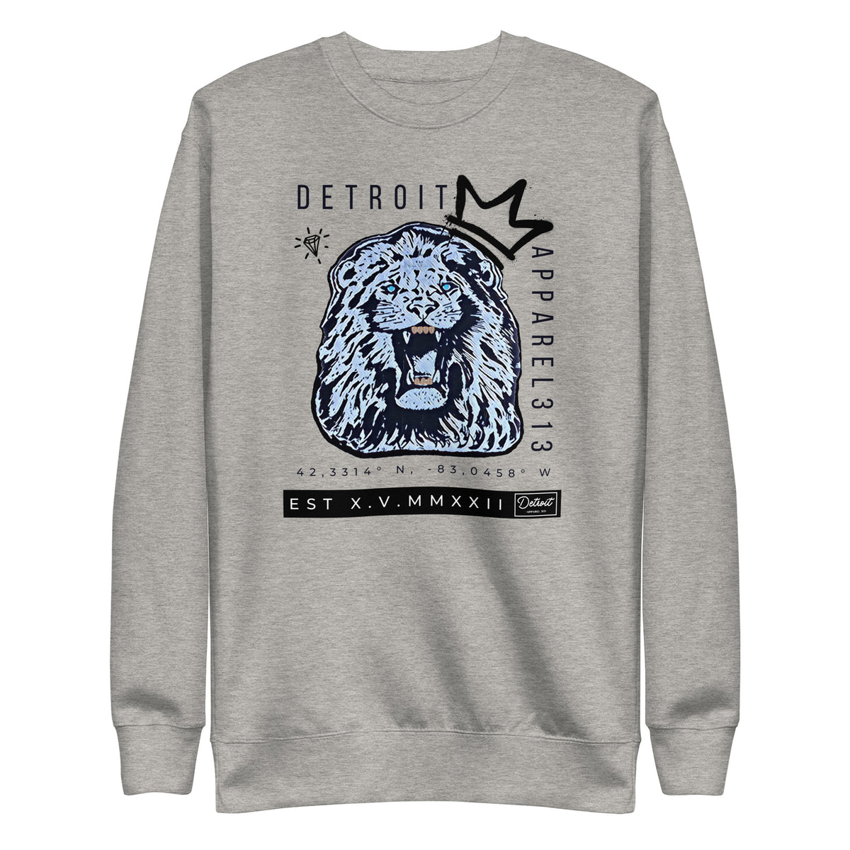 Detroit Apparel 313 - Unisex Premium Sweatshirt