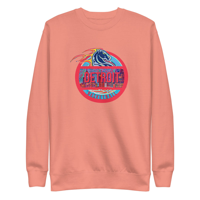 Detroit Basketball - Unisex Premium Sweatshirt