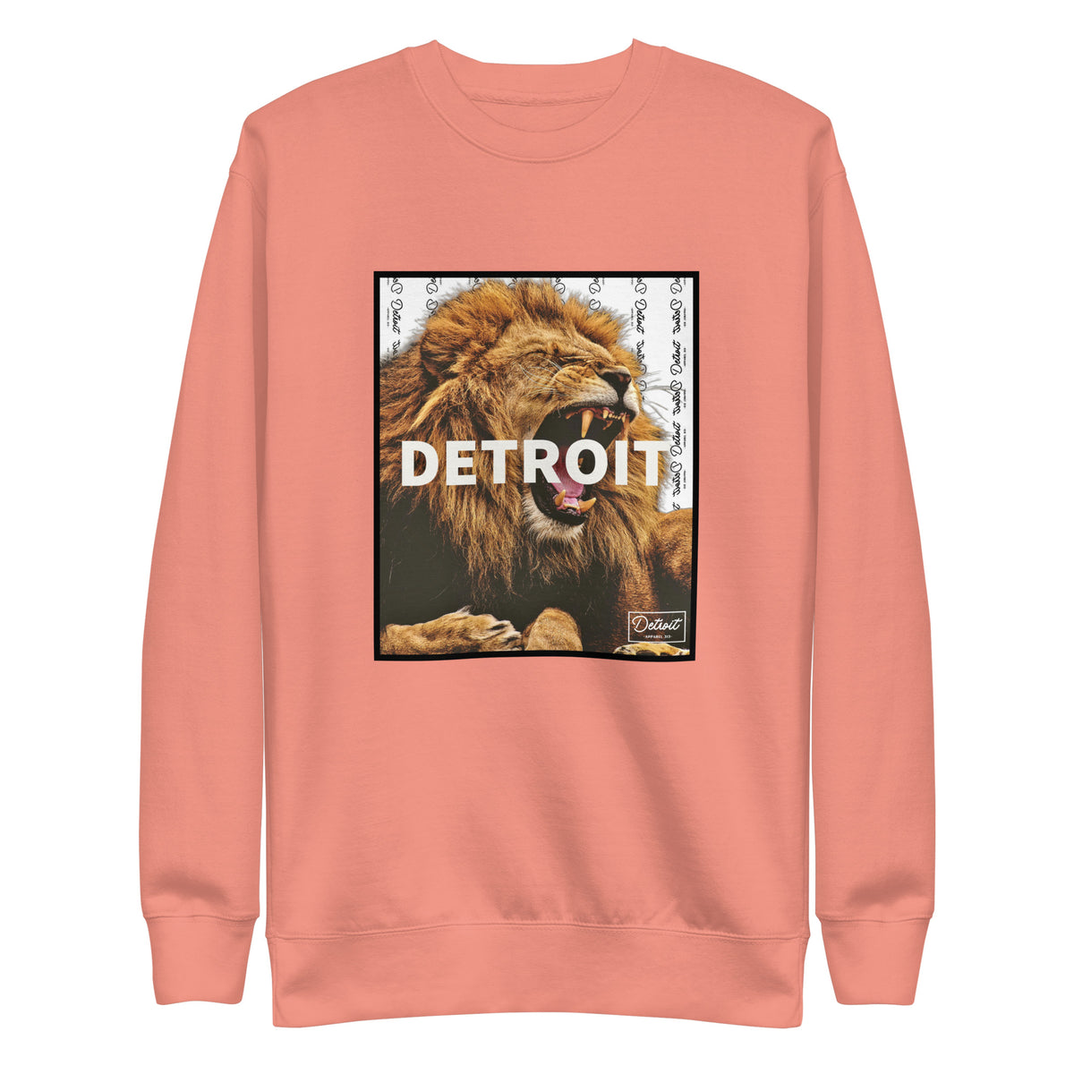 Detroit Roaring Lion - Unisex Premium Sweatshirt