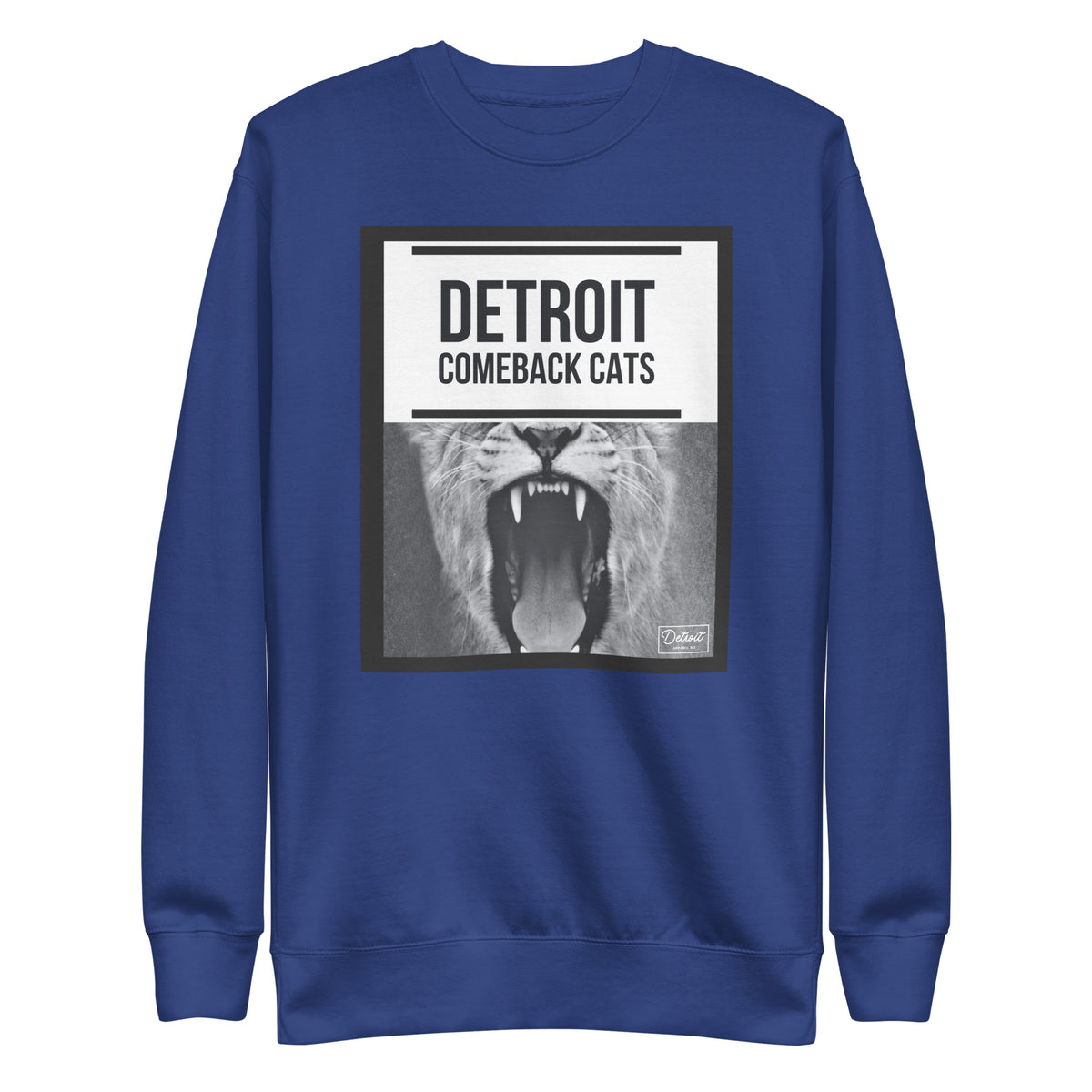 Detroit Comeback Cats Unisex Premium Sweatshirt