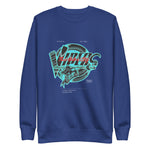 Detroit Vipers Motor City Remix  - Unisex Premium Sweatshirt